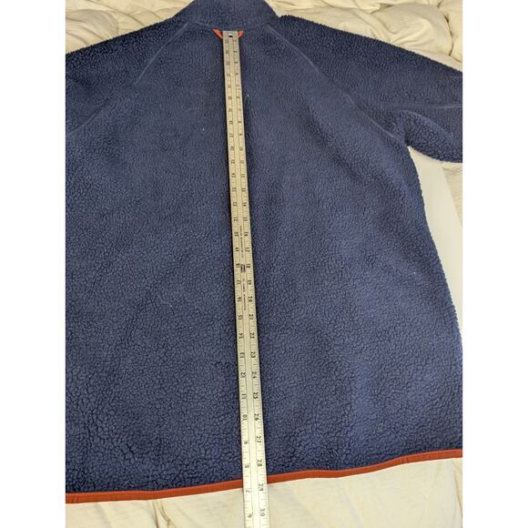 Fjallraven Vardag Pile Fleece Jacket Navy Lined Full Zip Mens Size Medium - Picture 10 of 10
